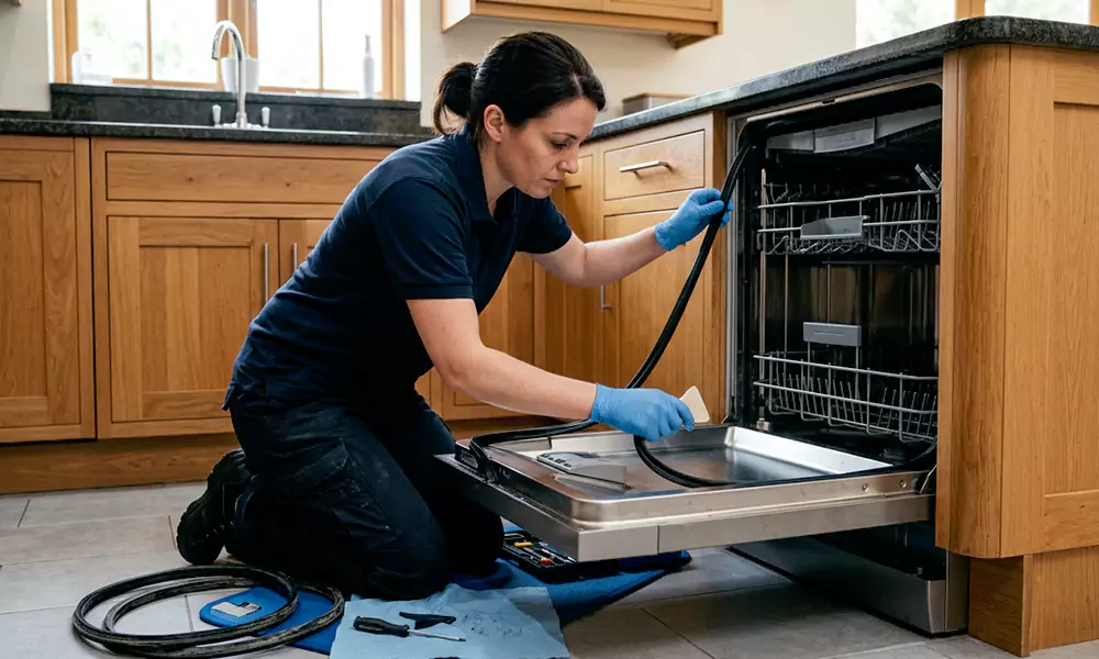 Dishwasher Door Gasket Replacement in Woburn, MA