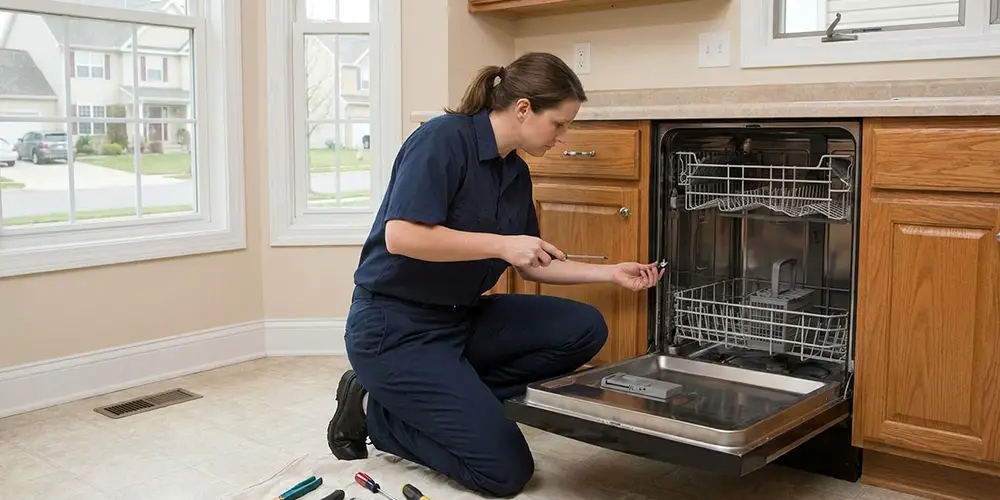 Dishwasher Latch Replacement in Woburn, MA
