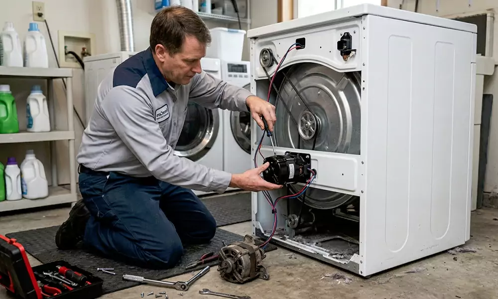 Dryer Motor Replacement in Woburn, MA
