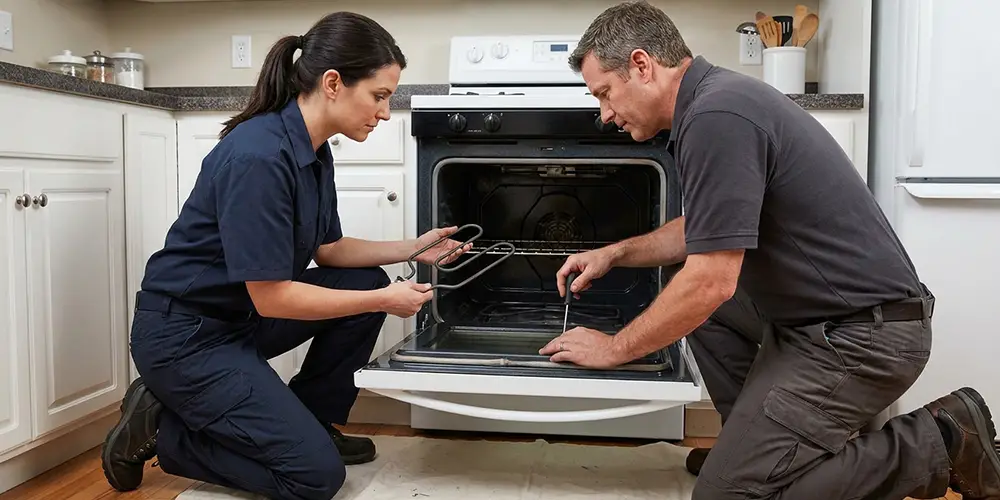 Oven Heating Element Replacement in Woburn, MA