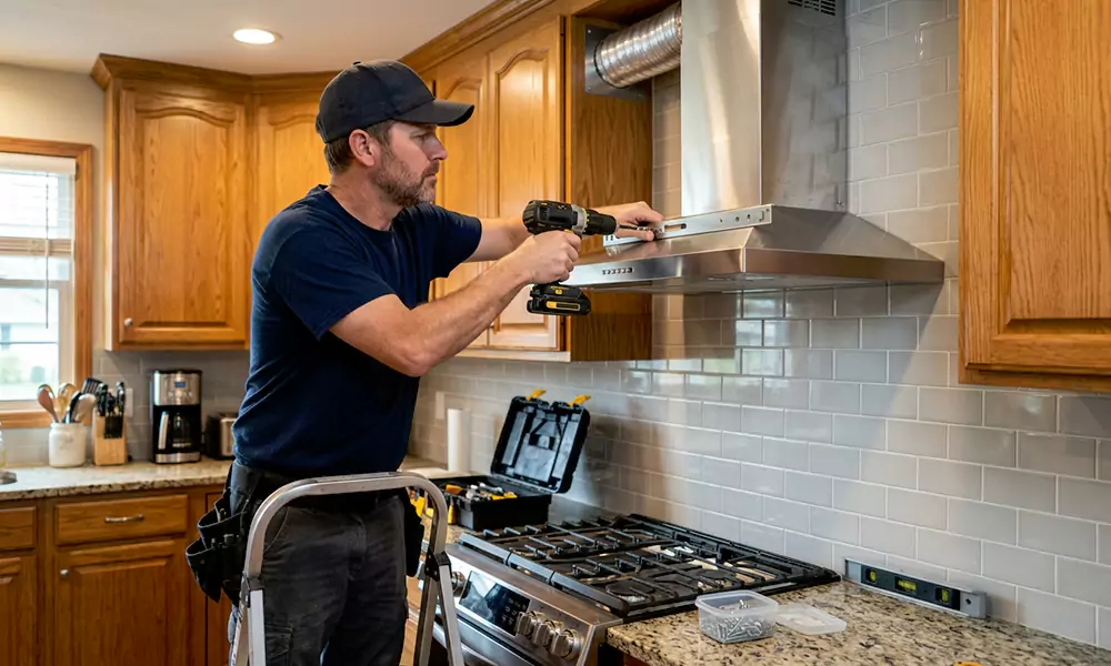 Range Hood Installation in Woburn, MA