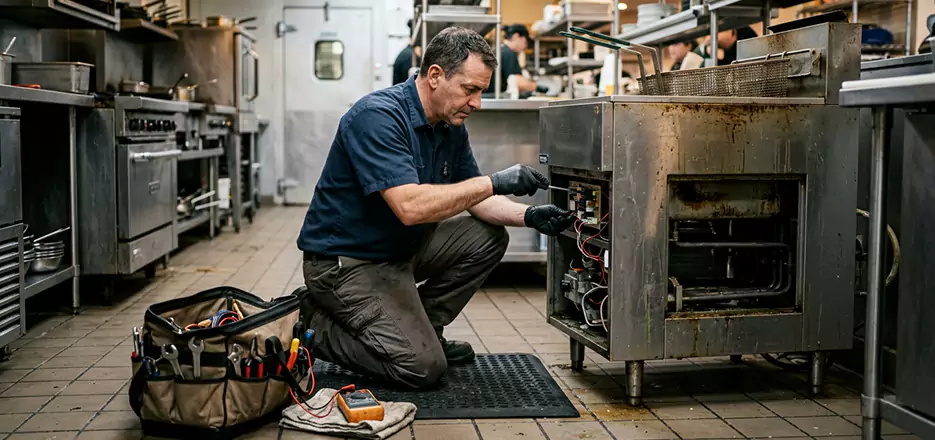 Industrial Fryer Thermostat Repair in Woburn