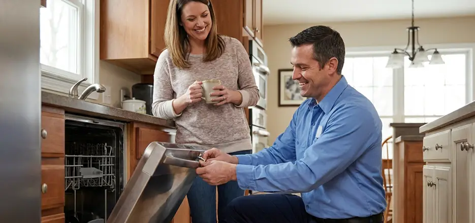 Dishwasher Latch Handle Replacement in Woburn