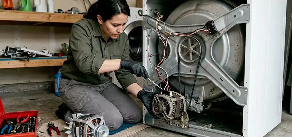 Dryer Motor Change Service in Woburn