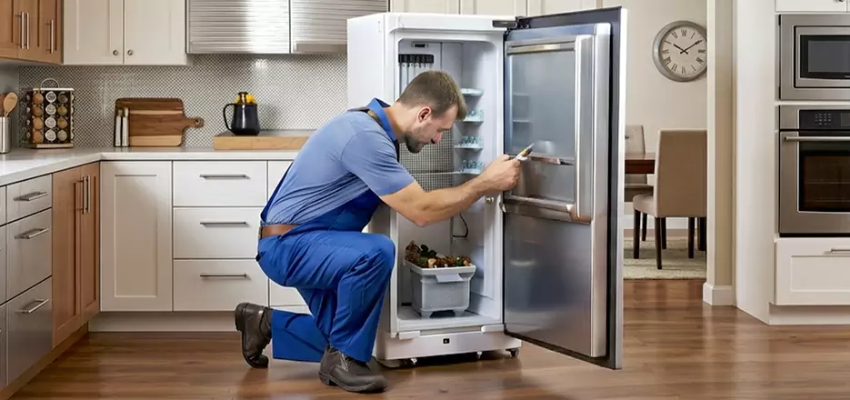 Refrigerator Ice Maker Leak Repair in Woburn
