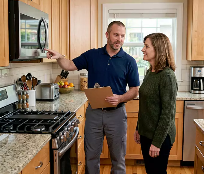 Why Woburn Homeowners Trust Us for Professional Microwave Installation?